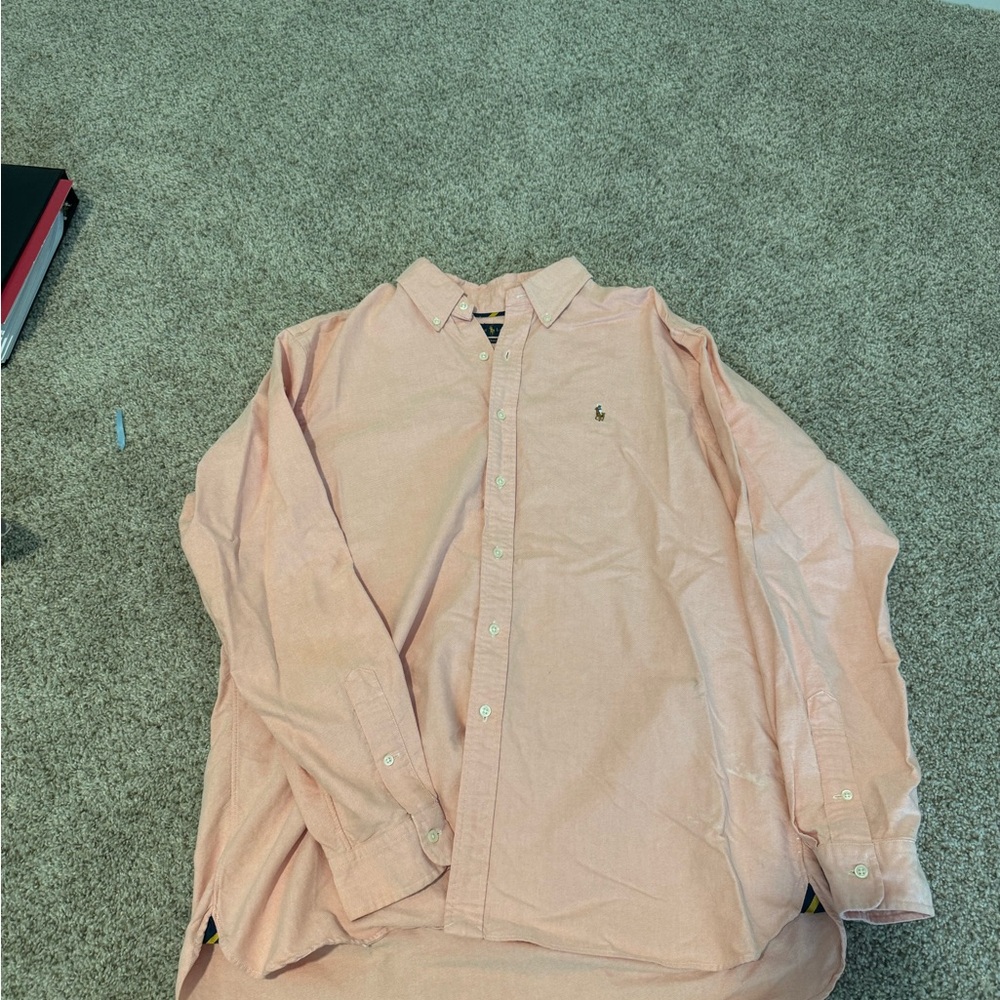 Polo by Ralph Lauren Pink Men's Shirt